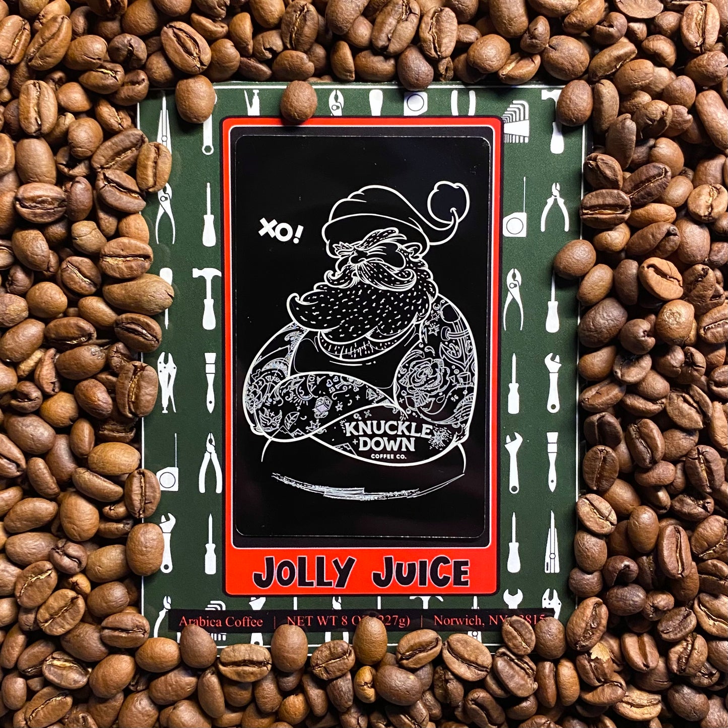 Jolly Juice, Holiday Roast, Light, 8 Oz.